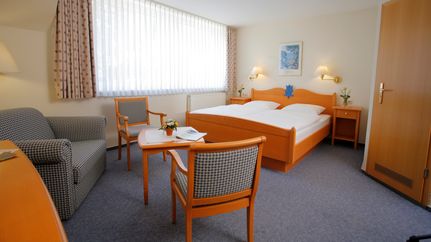 Doppelzimmer für eine erholsame Nacht  im Selsinger Hof