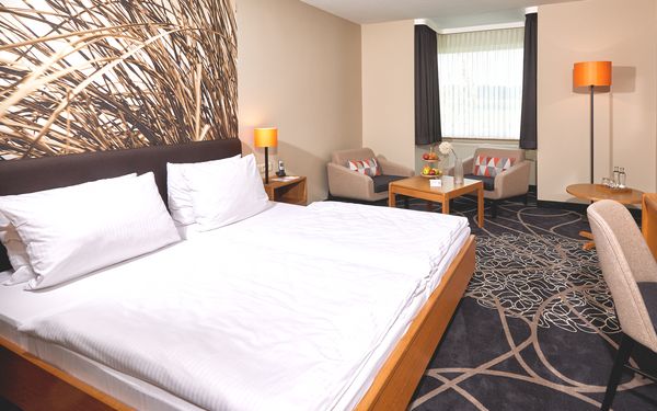 Ein Doppelzimmer im Hotel Schröder