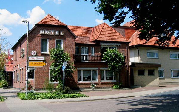 Außenansicht des Gasthof Röhrs in Sottrum