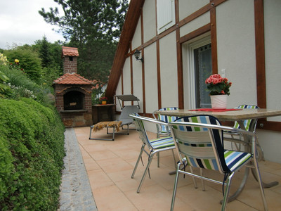 Haus am Wald in Stolberg - Terrasse mit Grill