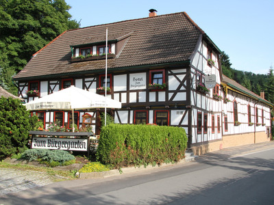 Hotel Zum Bürgergarten in Stolberg - Außenansicht
