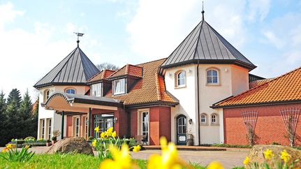 Hintereingang vom Hotel Landgut Stemmen