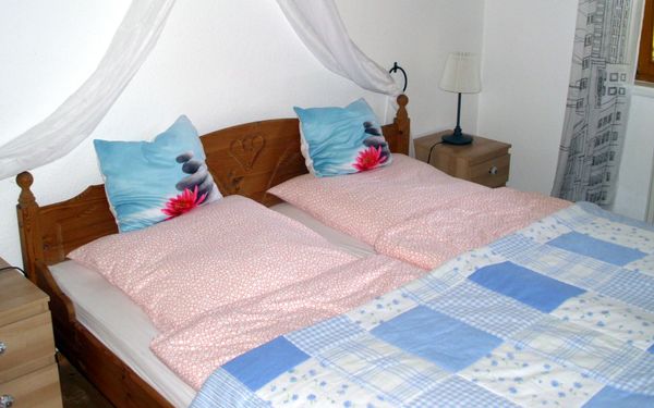 Das Schlafzimmer im Ferienhaus Voigt in Hepstedt