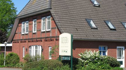 Eingangsbereich von Meyers Gasthof