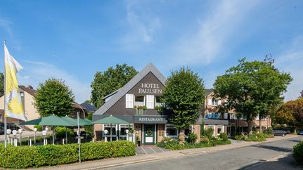 Außenansicht des Hotel Paulsen in Zeven