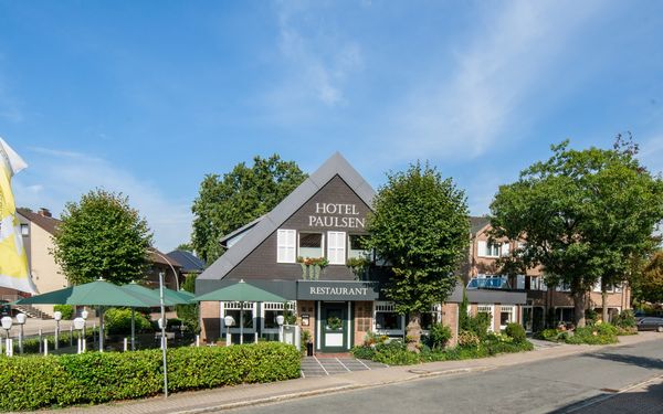 Außenansicht des Hotel Paulsen in Zeven