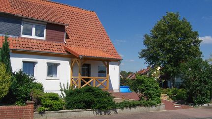 Außenansicht vom Ferienhaus Kirschke