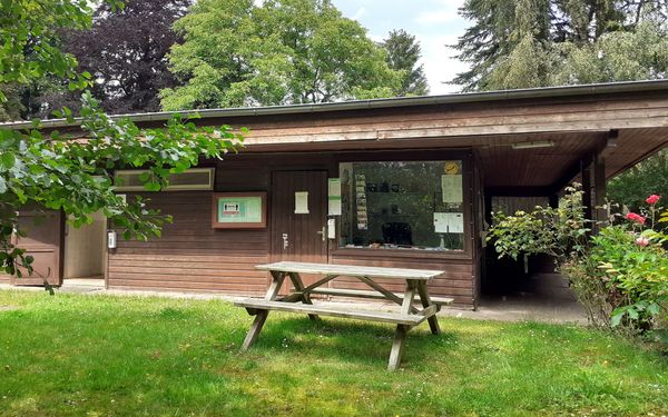 Rezeption vom Campingplatz Alte Löweninsel