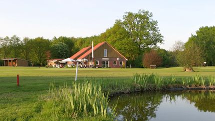 Das Clubhaus des Golfclubs Königshof Sittensen