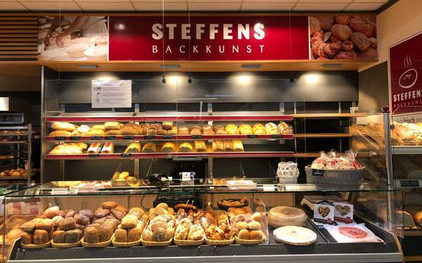 Verkaufsraum von Steffens Backkunst in Zeven