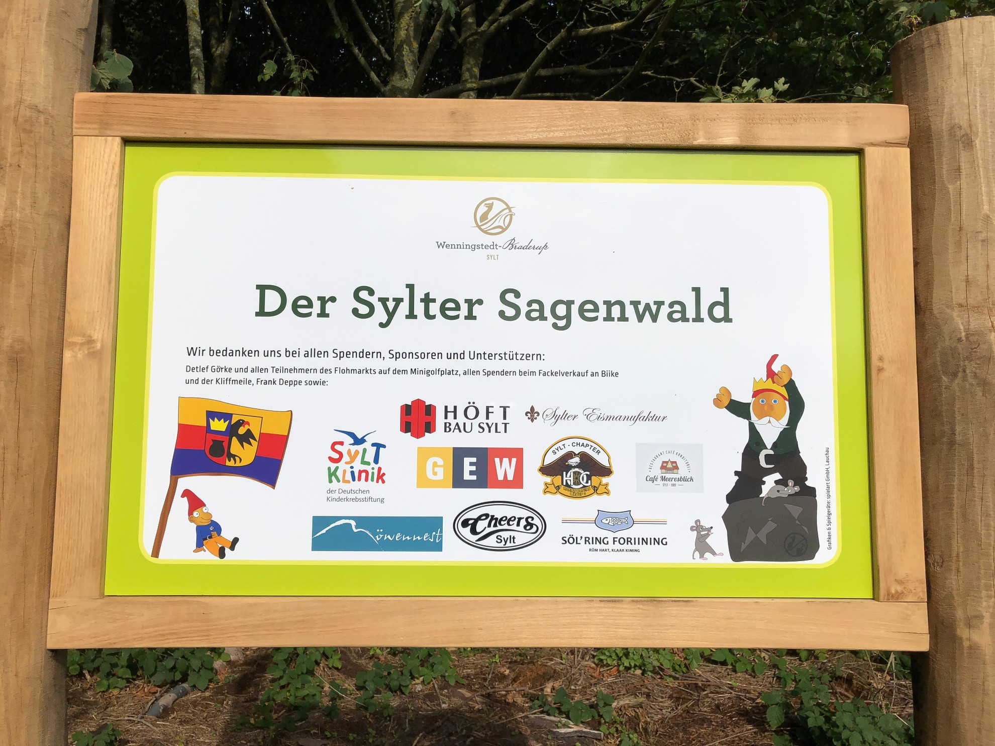 Sylter Sagenwald in Wenningstedt