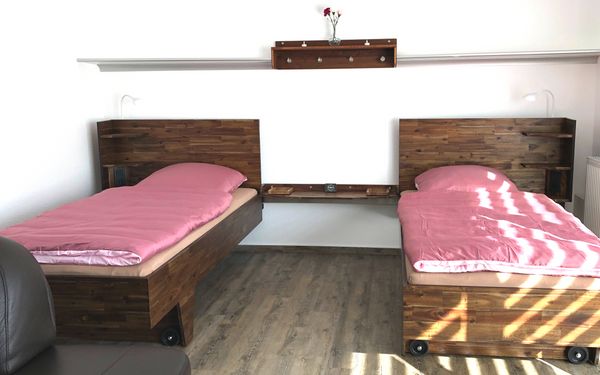 Schlafbereich der Ferienwohnung Trautchen