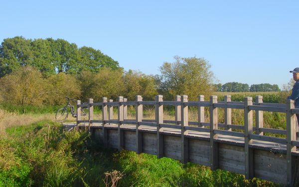 Die Wörpebrücke zwischen Tarmstedt und Wilstedt