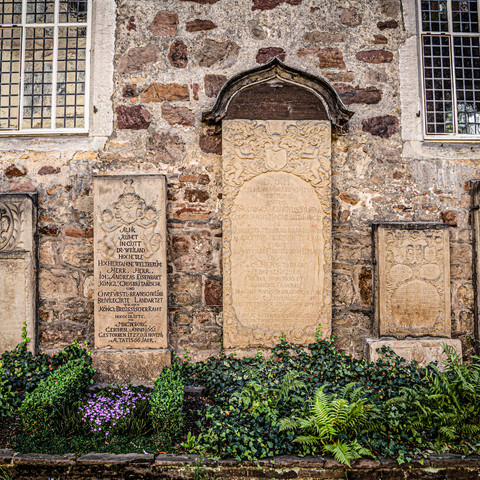 Grabstein des Doktor Eisenbart an der Aegidienkirche