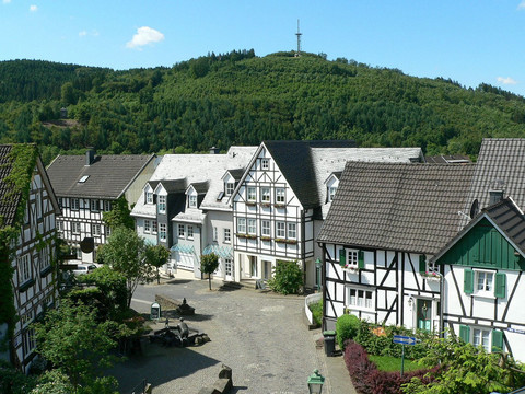 Fachwerkhäuser in Morsbach
