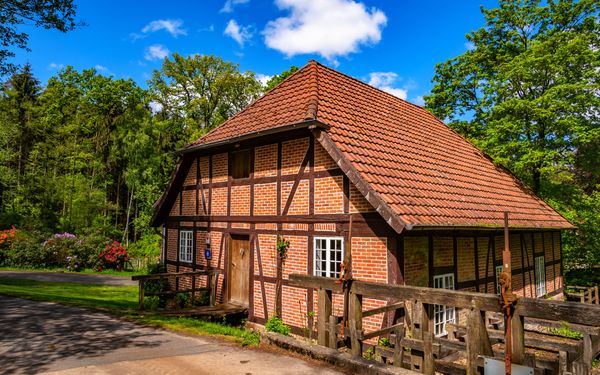 Eingang der Wassermühle Federlohmühlen