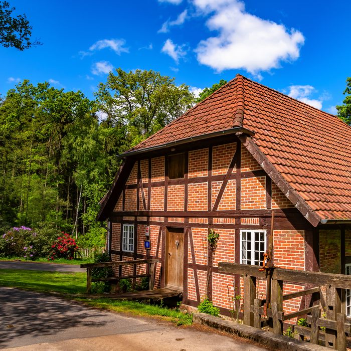 Eingang der Wassermühle Federlohmühlen