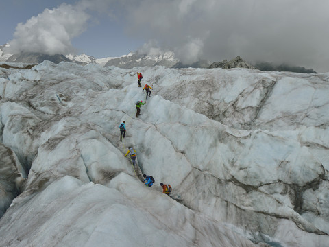 Gletschertour auf dem Grossen Aletschgletscher