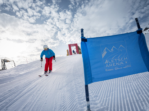 Skiline ski-movie Blausee Bettmeralp in der Aletsch Arena