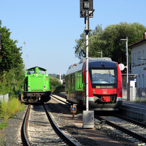 Bahnhof Einbeck Mitte_Ilmebahn und Regionalbahn