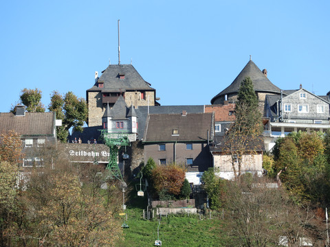Bergischer Panorama-Radweg, Schloß Burg