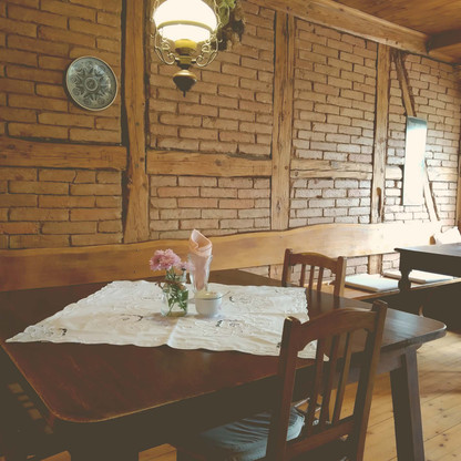 Cafe des Ferienhofs Radlandsichten in Malente