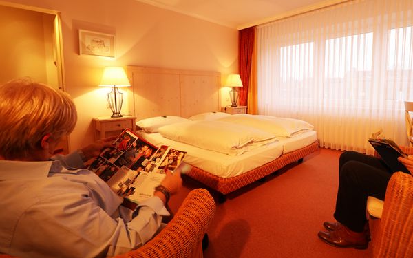 Doppelzimmer im Hotel Central in Zeven