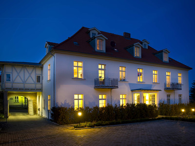 Appartements Residenz Jacobs in Ballenstedt - Nachtansicht