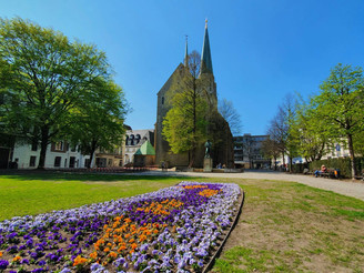 Blick auf die Altstädter Nikolaikirche