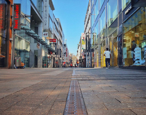 Shoppingmeile Hohe Straße
