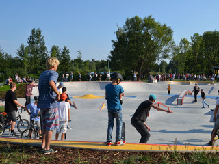 Skatepark "Altes Klärwerk" in Rheda-Wiedenbrück, Bereich Mittelhegge