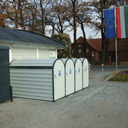 Fahrradboxen und Gepäcksafes - Standort Gartenschaupark Eingang Nord