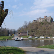 Blick auf die Burg Polle