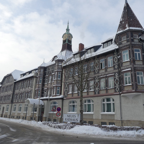 Neues Rathaus Einbeck_Winterbild