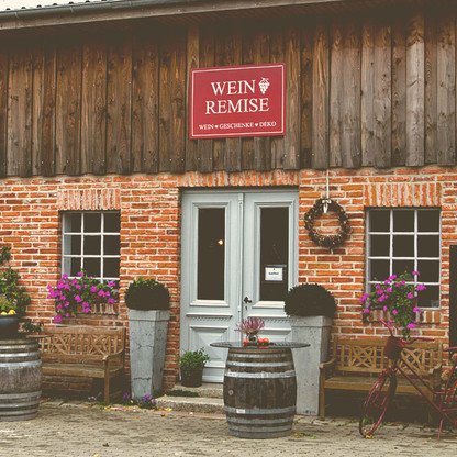 Hofladen Weinremise auf dem Ingenhof in Malkwitz