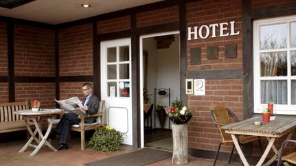 Haupteingang vom Landhaus Radler