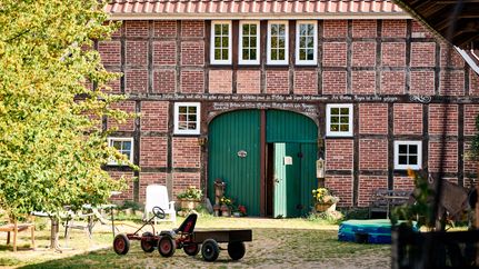 Unser Hof bietet viel Luft zum Atmen
