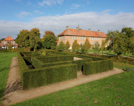 Labyrinthgarten Kloster Clarholz