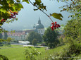 Fernwanderweg - Meditationsweg, 6. Etappe - Blick auf Kloster Ettal