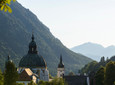 Blick auf Kloster Ettal