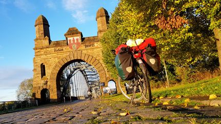 Die alte Harburger Elbbrücke - das Tor nach Hamburg