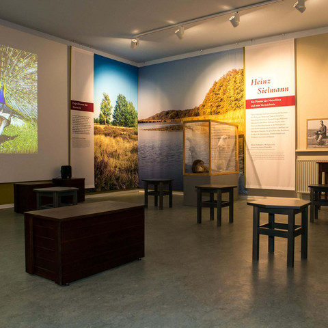 Ausstellung "Landschaft im Wandel" in Sielmanns Natur-Erlebniszentrum Wanninchen