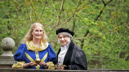 Königin Christine und Carl- Friedrich Gauß in Zeven