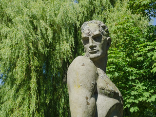 Skulptur im Hintz-Park