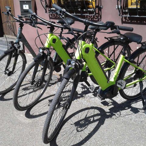 Deckers Biohotel E-Bike Verleih Fahrräder
