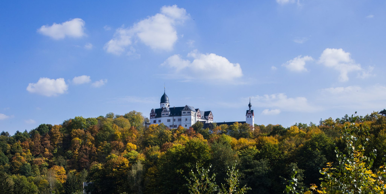 Das märchenhafte Schloss Rochsburg thront auf einem Felsen | Foto: Schlösserland Sachsen | Sylvio Dittrich