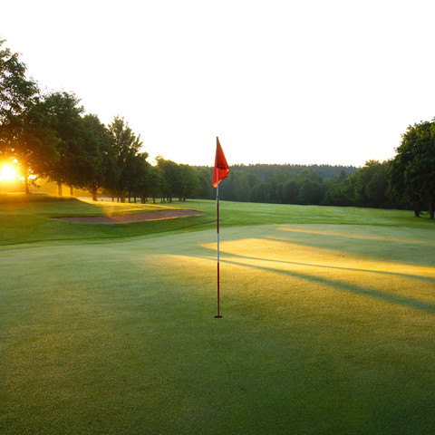 Golfclub Freudenstadt Sonnenuntergang