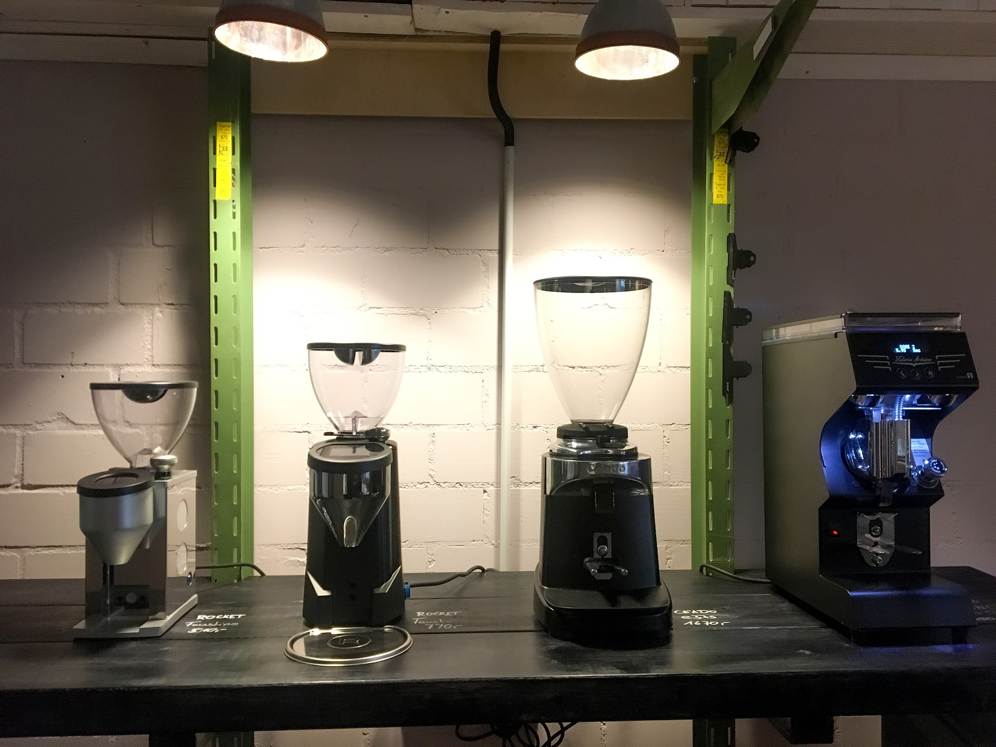 Verkauf neuer Maschinen rund um den Kaffee