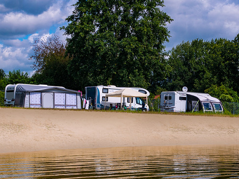 Kamperen aan het water bij Campingpark Münsterland Eichenhof