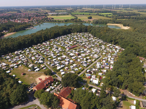 Luchtfoto Campingpark Münsterland EichenhofLuchtfoto Campingpark Münsterland Eichenhof